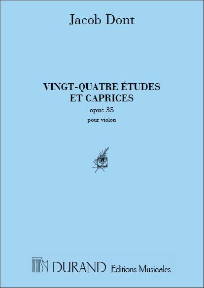 24 Etudes & Caprices Violon  - pro housle